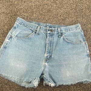 Rustler Women's Light Blue Jean Shorts